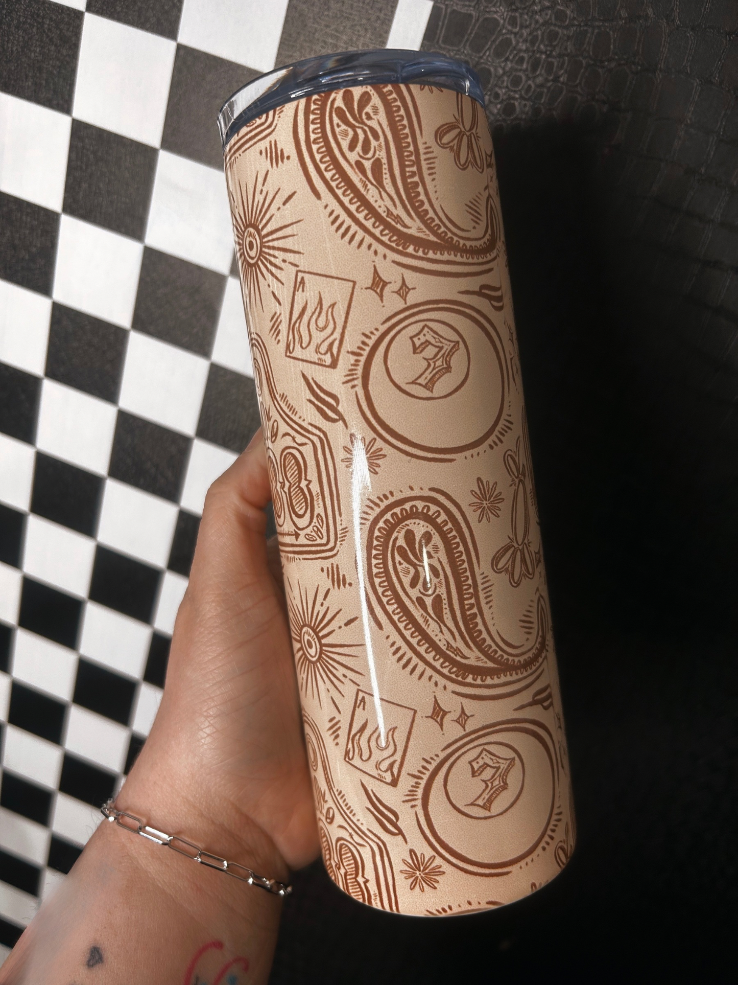 Branded Patchwork Tumbler