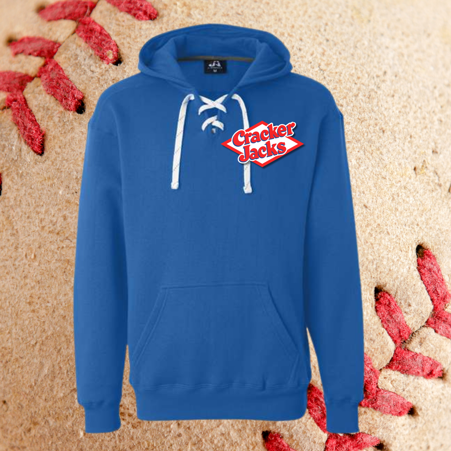 Cracker Jacks lace up hoodie