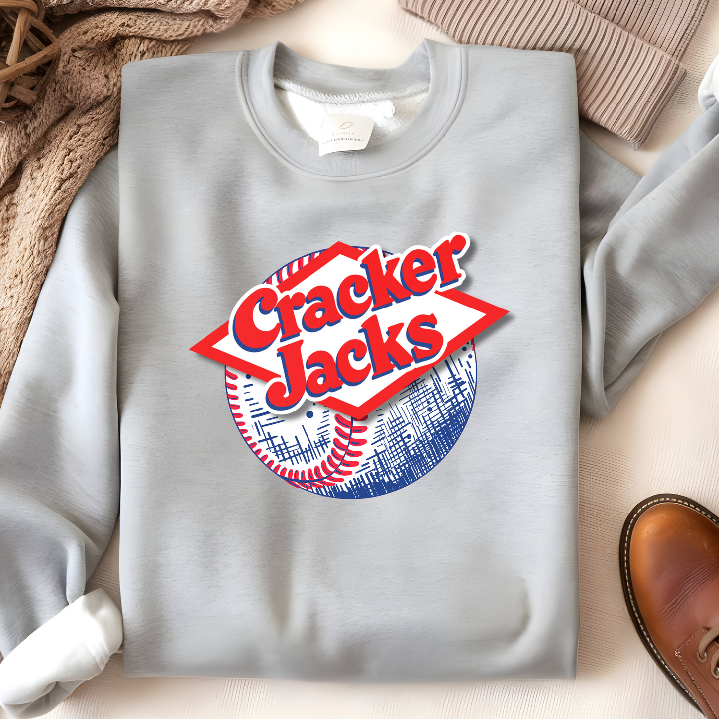 Cracker Jacks Baseball Sweatshirt