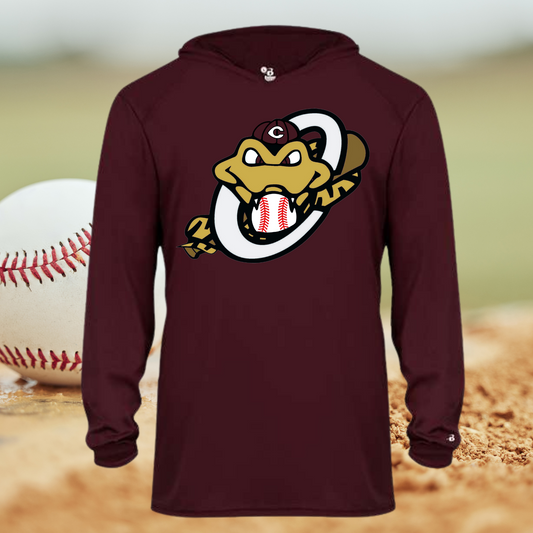 Copperheads Hooded long sleeve dri fit