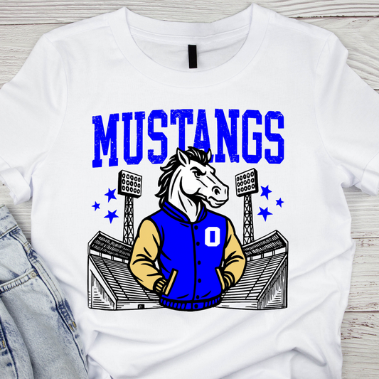 Mustangs Letterman