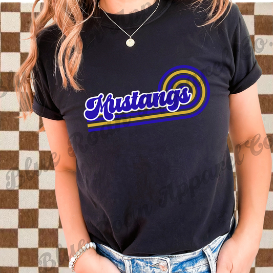 Mustangs Retro Tee