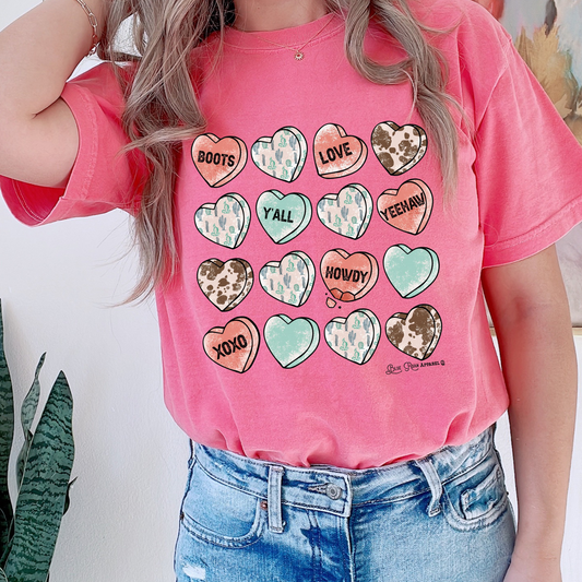 Candy Hearts Tee