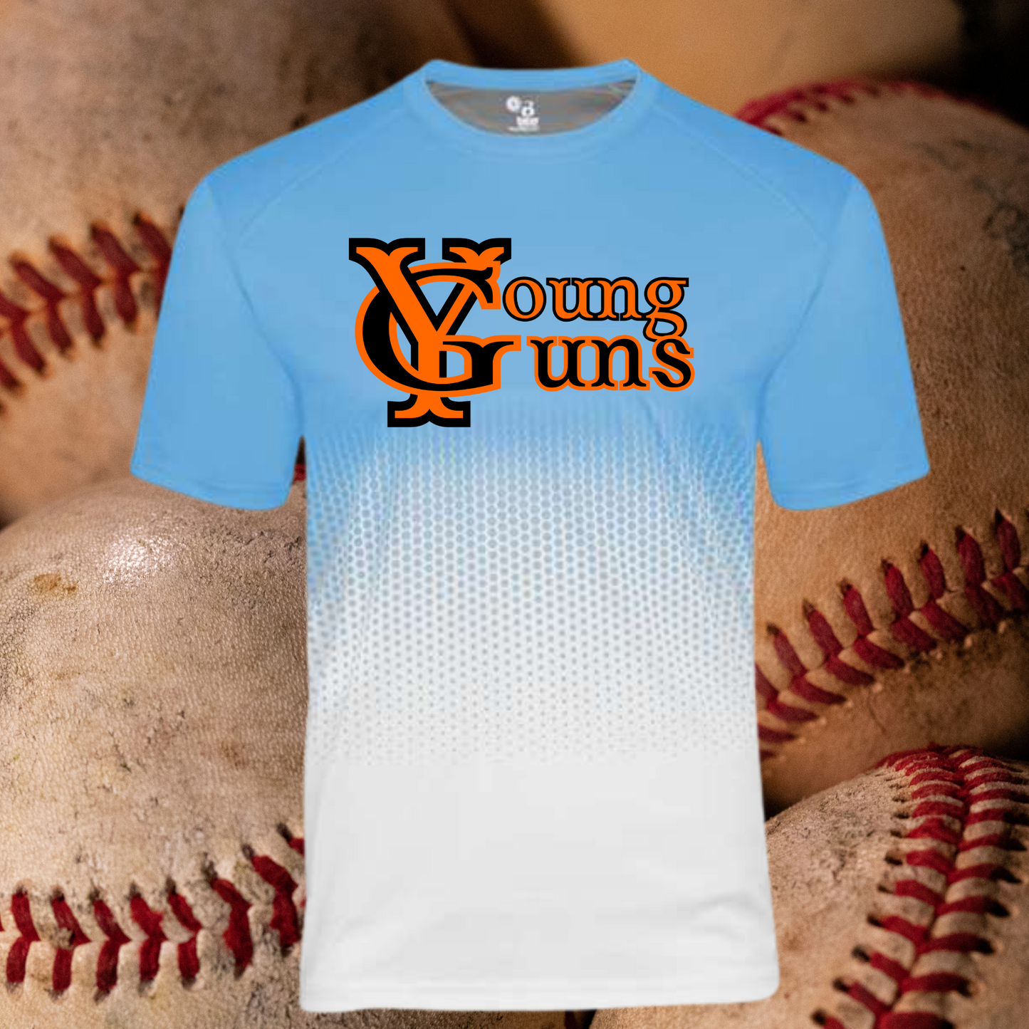 Young Guns Dri Fit Ombre Long Sleeve Tee