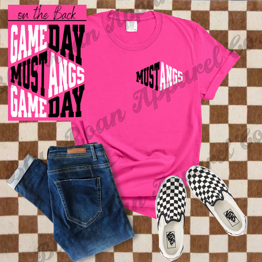 Mustangs Game Day Tee