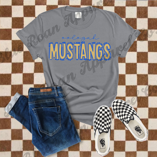 Youth Mustang Dot and Doodle