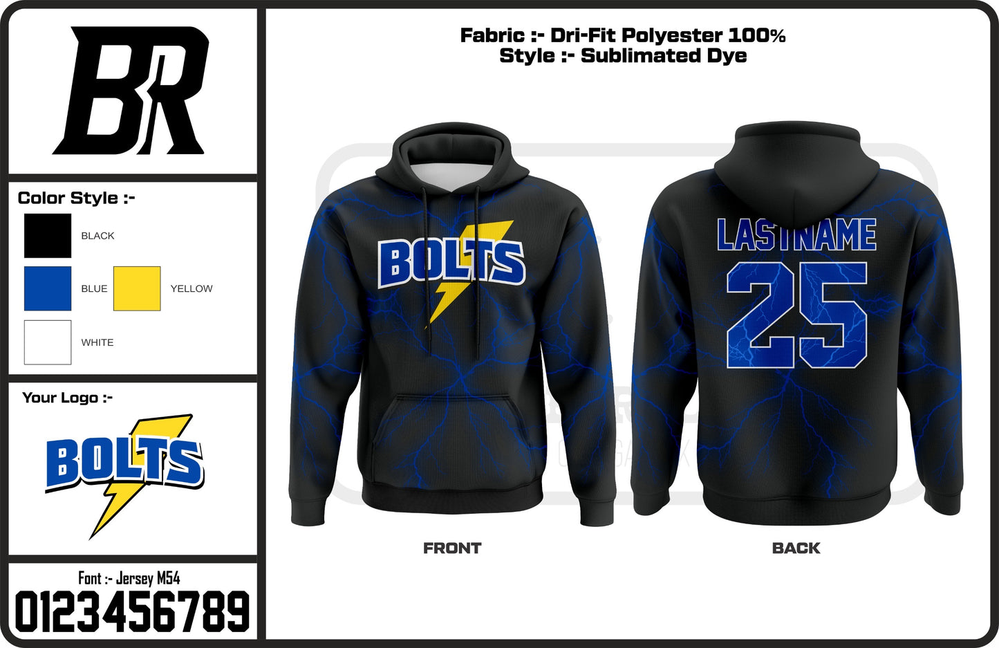 Bolts Hoodie