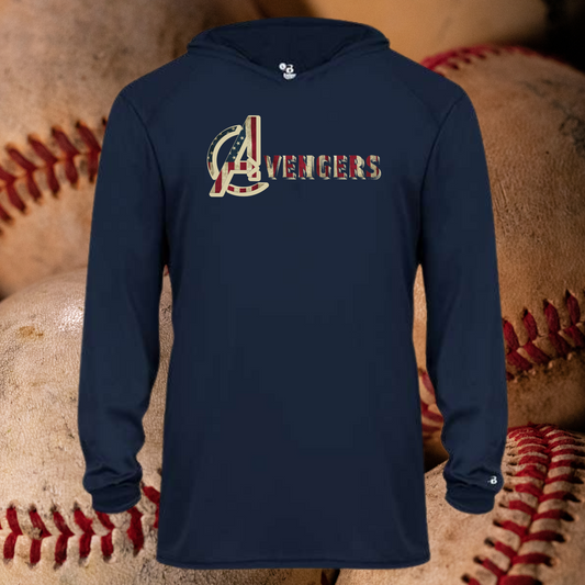 Avengers Hooded long sleeve dri fit