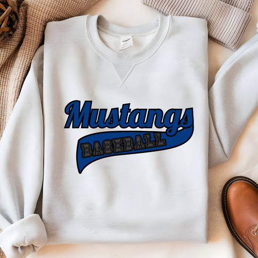 Mustangs Baseball Sweatshirt