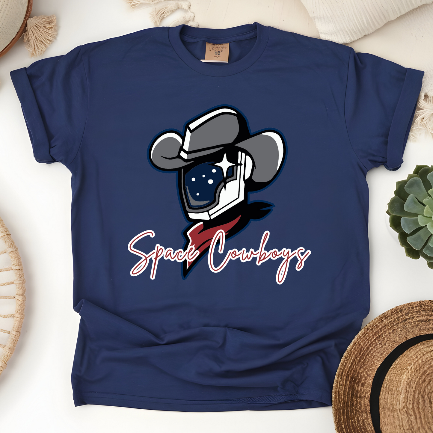 Space Cowboys Script Tee