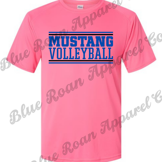 Mustang Volleyball Tee