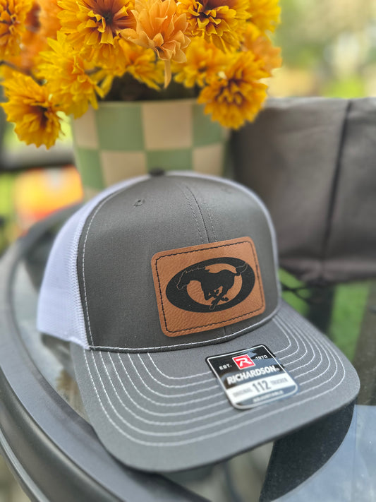 Oologah Mustangs patch hat 112