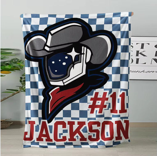 Space Cowboys Custom Blanket