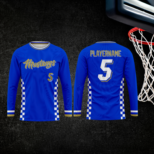 Mustangs Checkered Shooting Shirt