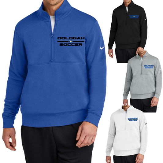 Oologah soccer Nike quarter zip