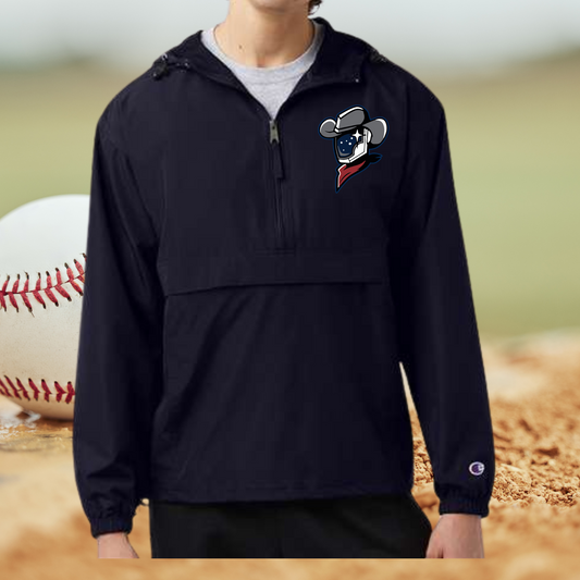 Space Cowboys Quarter zip Windbreaker (embroidered)