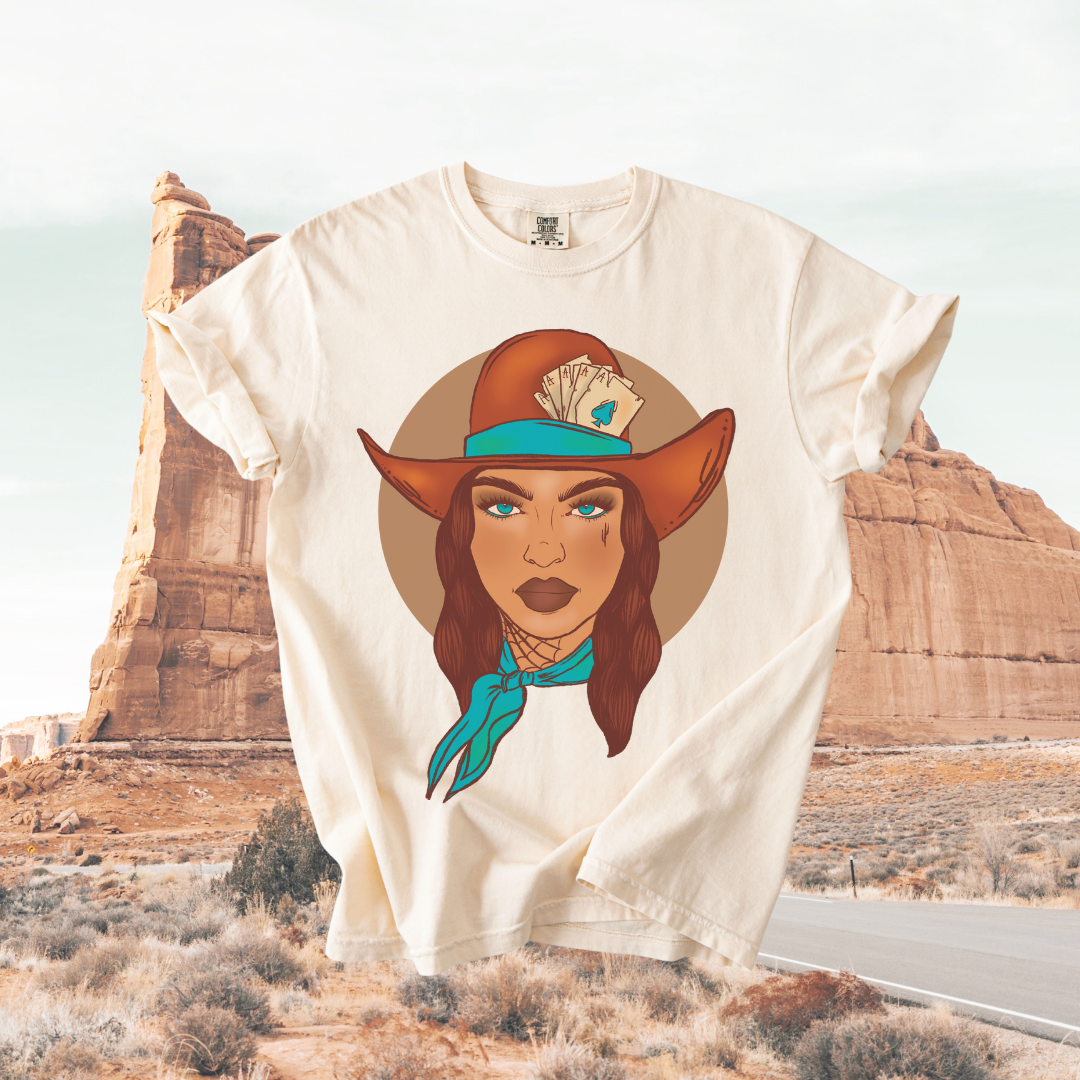 Ocean Eyes Cowgirl tee