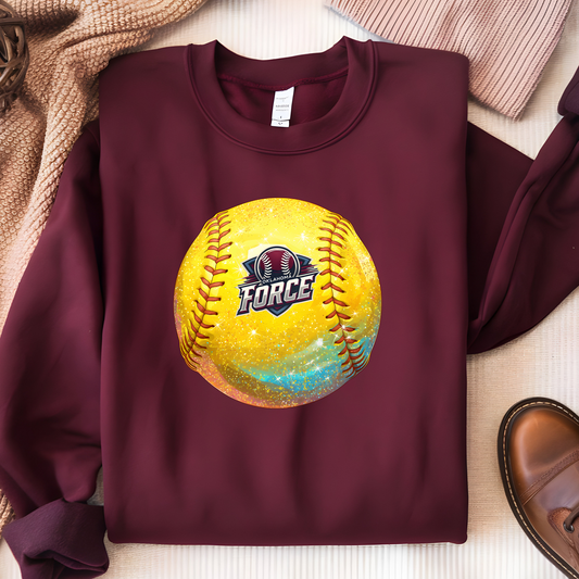 Force Glitter Softball Tee