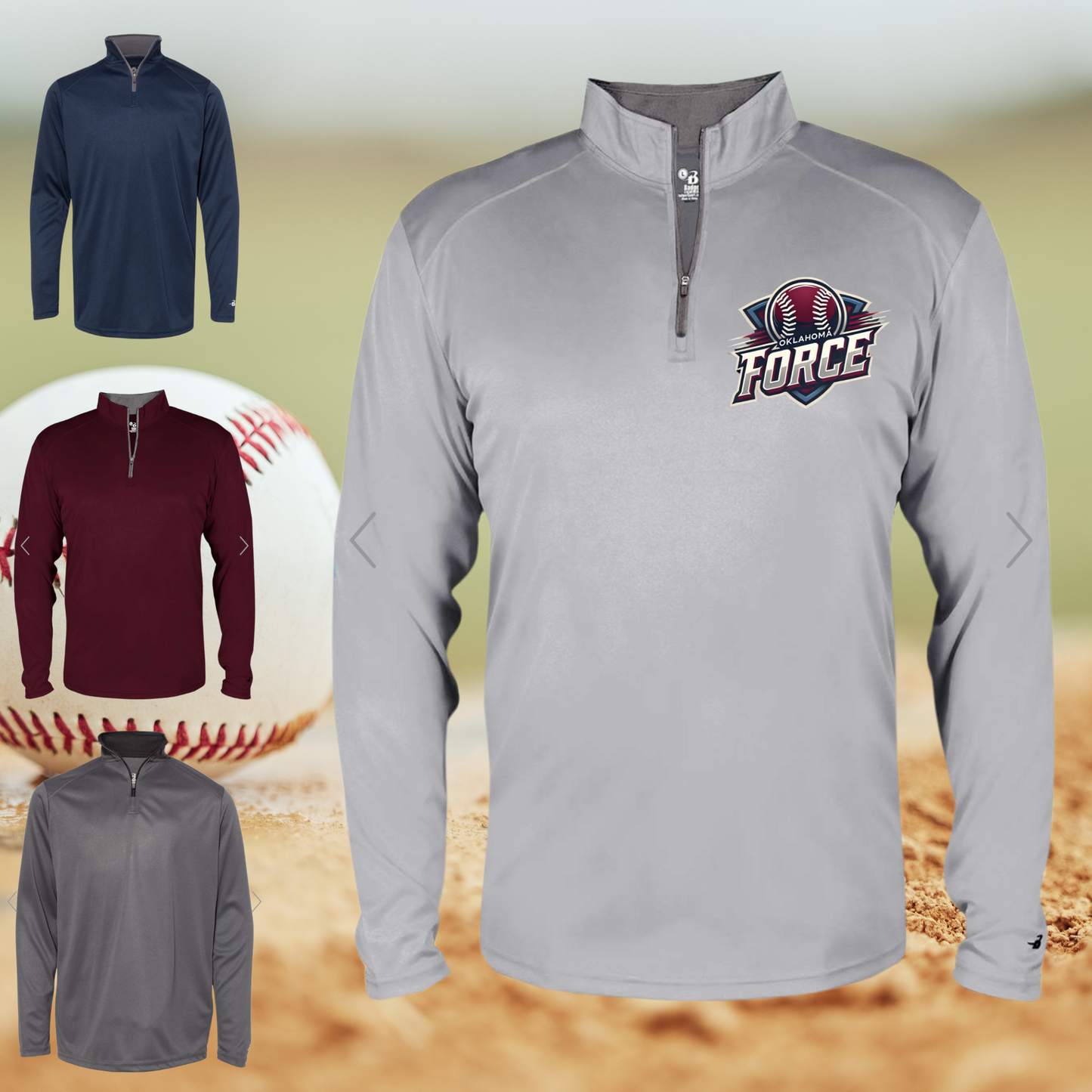 Force Quarter Zip