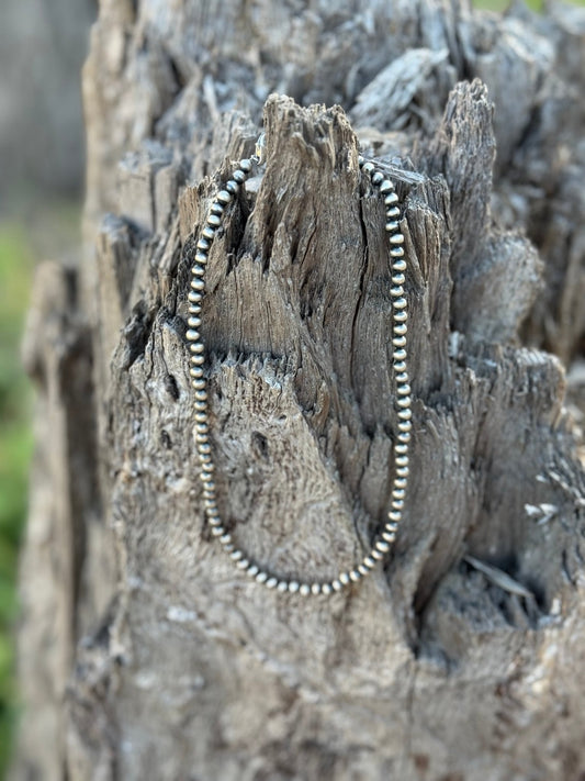 Authentic Silver Pearl Choker